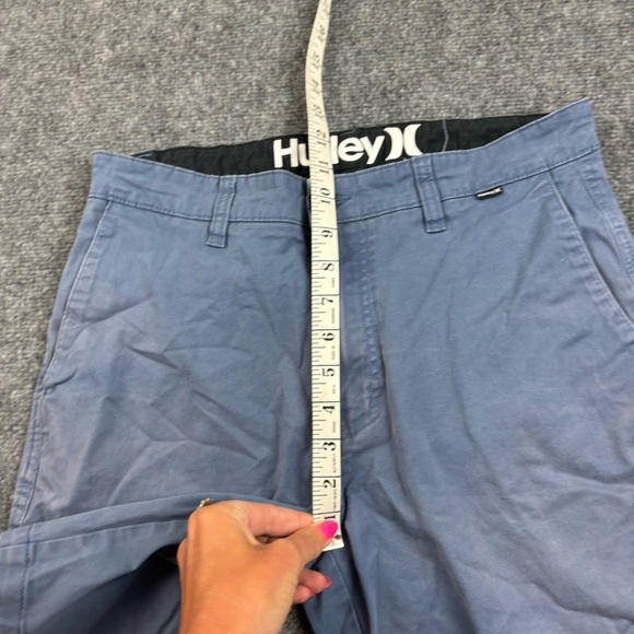 HURLEY Mens Flat front Blue Shorts size: 32 - Picture 5 of 6